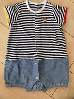 ミキハウス　ロンパース 80cm