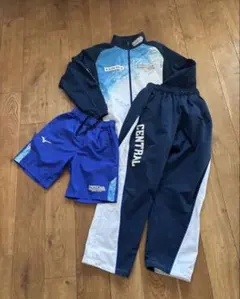 セントラルスポーツ　ジャージ&ハーフパンツ　140サイズ XS ミズノのサムネイル