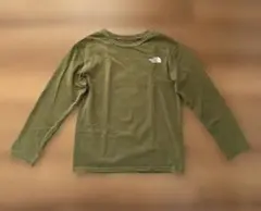 THE NORTH FACE 長袖カットソー 150 オリーブ