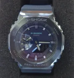 カシオ Gショック GM-2100N-2AJF 稼働 デジアナ ブルー文字盤 カシオ Gショック GM-2100N-2AJF 稼働 デジアナ ブルー文字盤 - メルカリ