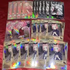 NARUTO 春野サクラ トレーディングカード7枚セット UR SSR HR - メルカリ