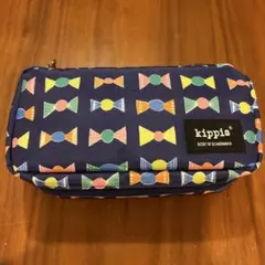 新品　kippisキッピス キャンディ柄ポーチ ネイビーのサムネイル