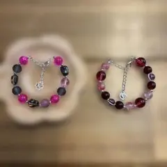 カラフルビーズブレスレットセット