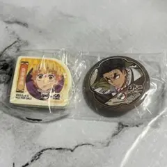 鬼滅の刃　くら寿司　我妻善逸　悲鳴嶼行冥　消しゴム　缶バッジ