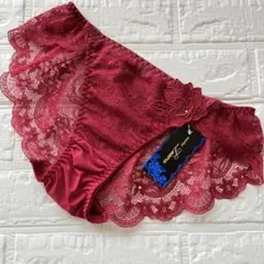 レディースショーツ　レース　M パンツ　パンティ　セントオードリーティアラ　赤のサムネイル