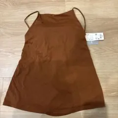 ユニクロ　エアリズムコットンブラキャミソール　マメクロゴウチ