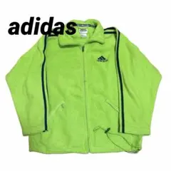 adidas 00s トラックジャケット　ブルゾン　短丈　グリーン　y2k