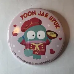 【新品】treasure はぴだんぶいカフェ 缶バッジ　ジェヒョク　ハンギョドン