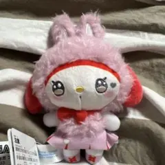 ゆるかわ　サンリオキャラクターズ　マスコット　PatchRabbits マイメロのサムネイル