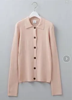 ＜6(ROKU)＞リブシャツカーディガン 6（ロク）の「＜6(ROKU)＞リブシャツカーディガン（カーディガン