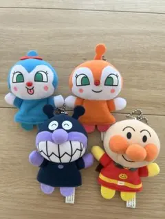 アンパンマン マスコット 4体セット