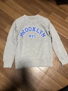 BROOKLYN NYC 薄手トレーナー 140 厚手ロンT 美品