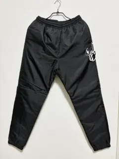 未使用 サッカー ジャンキー 中綿 パンツ L 黒 soccer 防寒着 ズボン