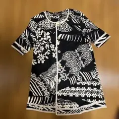 レオナール♡チュニック　42 近年美品 LEONARD レオナール カンカン ストレッチ チュニック 42