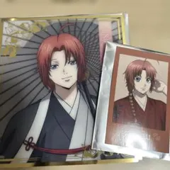 銀魂 ポップアップ 椿の花 トレーディングクリア色紙 神威 ロフト