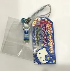 ハローキティ 根付 ストラップ　平塚七夕バージョン