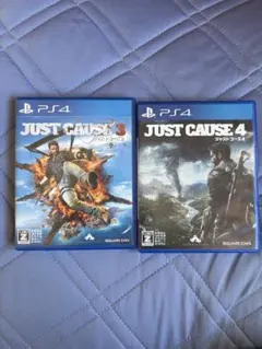 JUST CAUSE 3 & 4 PS4 ソフト 2本セット