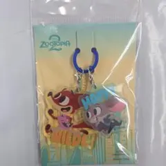 新品 ズートピア2 アクリルキーホルダー ニック ジュディ 目印のサムネイル