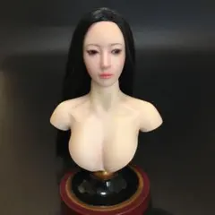 B214 1/6 フィギュア ヘッド　可動眼球女性ヘッド　白肌