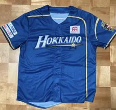 北海道日本ハムファイターズ 来場特典配布ユニフォーム スカイブルー　Ｆ
