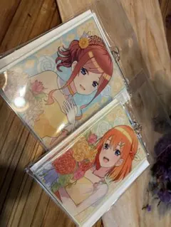 五等分の花嫁キャラクター アクリルホルダー2個セット　 D190のサムネイル