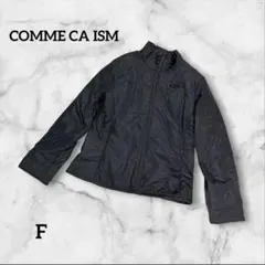 COMME CA ISM 中綿ジャケット ジャンバー グレー Fサイズ