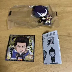 銀魂　カプセルラバーマスコット　高杉晋助 シールウエハース2 近藤勲　SR