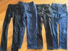 ユニクロ　UNIQLO 140 150 ジーンズ　スパッツ　パンツ　暖パン