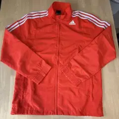 adidas 赤 ウインドブレーカー ジャケット