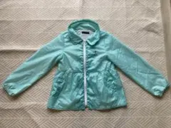 美品　BeBe べべ 上着 ウィンドブレーカー　サイズ140　グリーン系