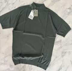 新品未使用】JOHN SMEDLEY 半袖モックネックニット| S4700 S - メルカリ