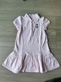 ラルフローレン　ピンクワンピース 2Y