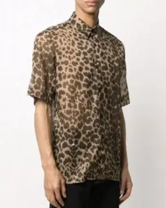 dries van noten ドリスヴァンノッテン　シアーシャツ　レオパードのサムネイル