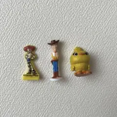チョコエッグ　ディズニー　トイストーリー　ウッディ　ジェシー　ダッキー