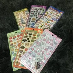 ボンボンドロップシール 和柄 正規品 6枚