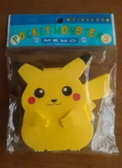 TOMY　ポケットモンスター ピカチュウ メモ帳