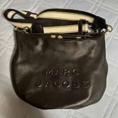 （美品）MARC JACOBS ブラック ショルダーバッグ