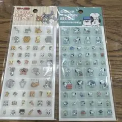 トムとジェリー　スヌーピー　タイルシール　ドロップブロックシール