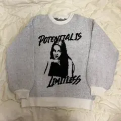 ヒステリックグラマー似　エックスガール似　セーター　グレー