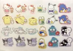 【おすそ分け】サンキューマート　フレークステッカー　シール　サンリオ① 24枚