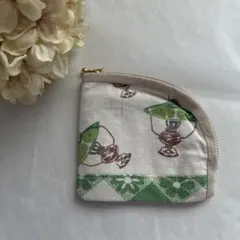 ミナペルホネン ハンドメイド L字お財布ポーチ - メルカリ