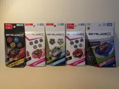 ベイブレードx　5種セット　内袋未開封　ベイコード未使用