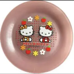 ハローキティ お皿 プレート ピンク　平成レトロ　レトロ　平成