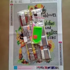 ダイヤモンドアートキット　ノーム　小人　30×40