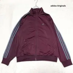 【超人気‼️】adidasベッケンバウアージャージ マルーン あのちゃん M 古着 トラックジャケット（ジェンダーニュートラル） マルーン