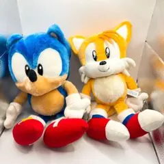 ソニック ぬいぐるみ SONIC セガ SEGA メガドライブ - メルカリ