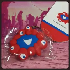 大阪関西万博EXPO2025 ミャクミャク　ラバー立体顔　キーホルダー