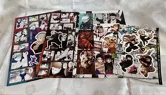 呪術廻戦 週刊少年ジャンプ 付録 シール ステッカー 4枚セット