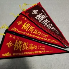 高校野球ペナント、（山口勢・柳井、多々良、岩国） 高校野球ペナント、（山口勢・柳井、多々良、岩国） - メルカリ