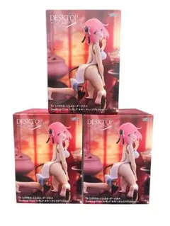 とらぶる Desktop Cute フィギュア モモ チャイナドレス3個セット